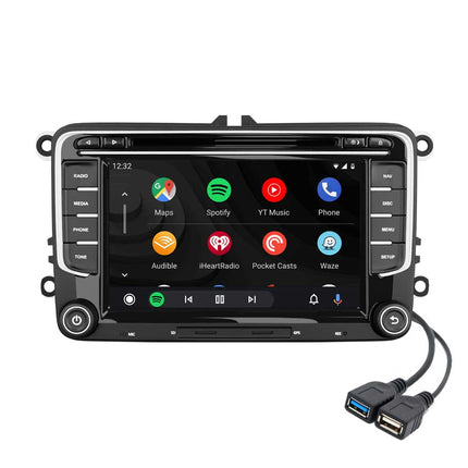 VW Seat & Skoda Navigation Pro | Kabelloses Carplay | Android Auto | DAB+ | 64 GB