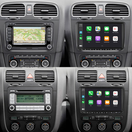 Navigation für VW Seat & Skoda 9" | Carplay Wireless | Android Auto | DAB+ | Android | 32GB